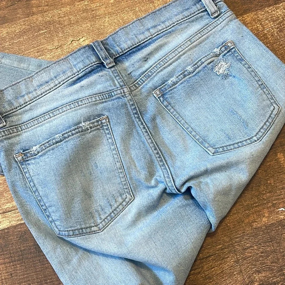 Pistola high rise distressed raw helm ankle length jeans - Picture 8 of 8